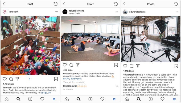 Instagram-authentic-content-example