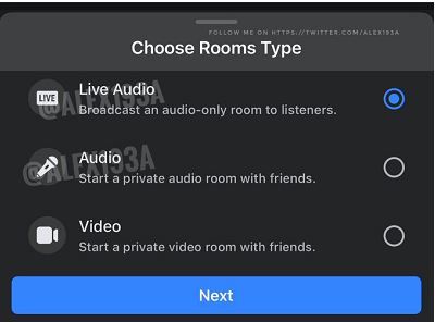 facebook-audio-rooms