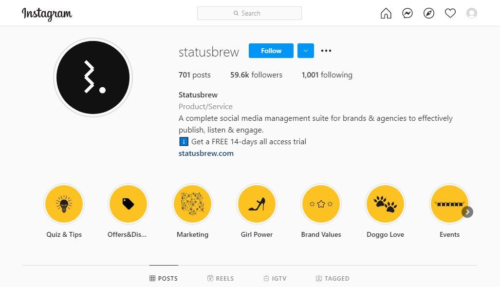 Instagram-keyword-in-bio