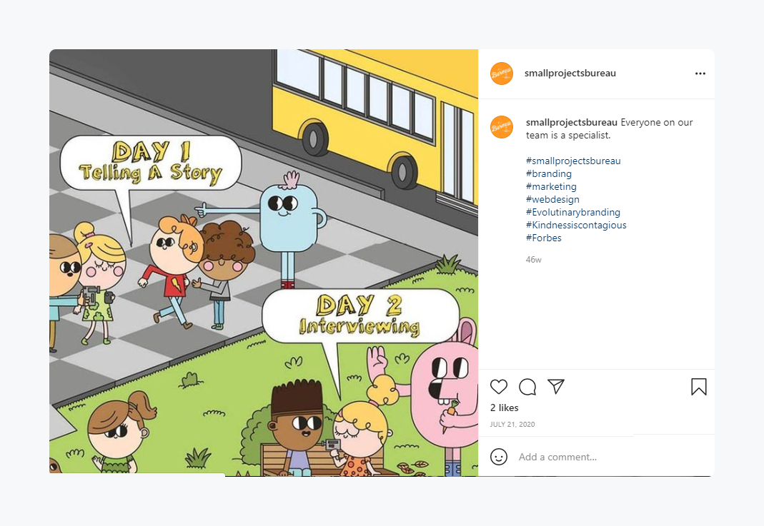 The Bureau of Small Projects