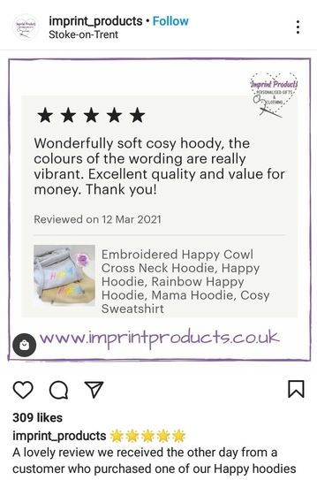 Imprint Products Instagram