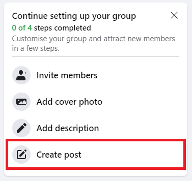 How To Post In A Facebook Group