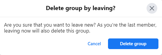How To Delete A Facebook Group
