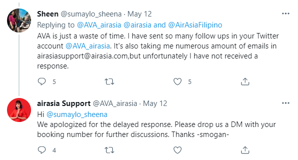 When you receive follow up requests