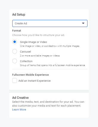Steps To Create Instagram Ads