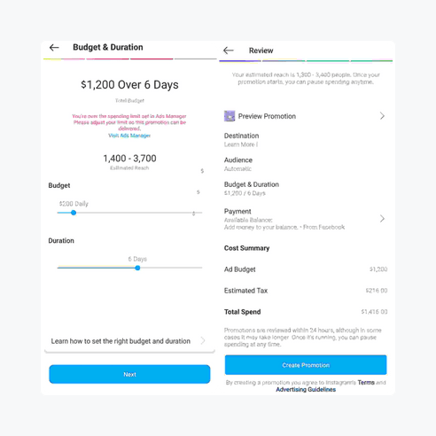 Steps To Create Instagram Ads