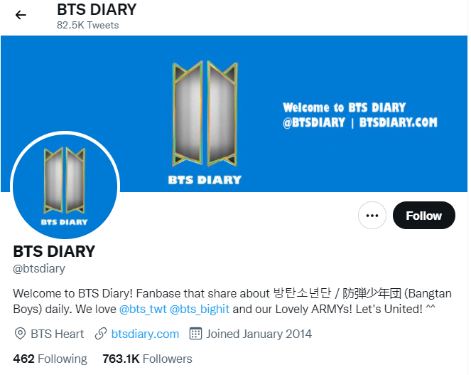 BTS Diary
