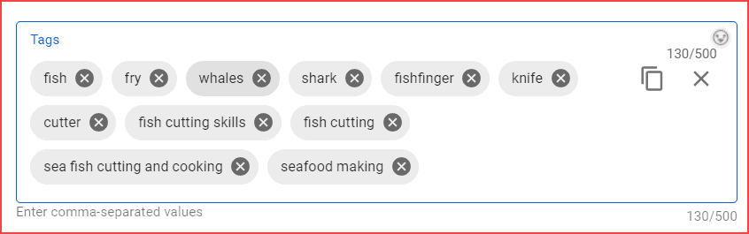 YouTube Tags