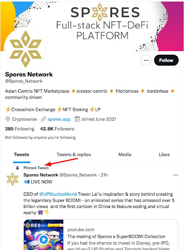 Twitter Spores