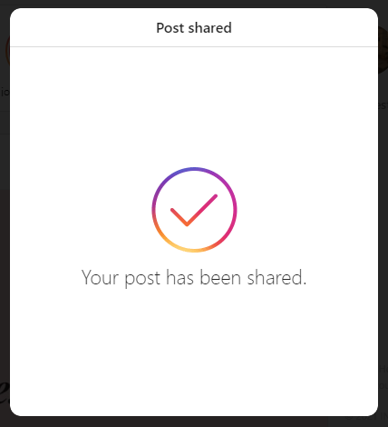 Post On Instagram From PC Step 7