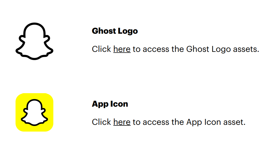 Snapchat Logo Guidelines