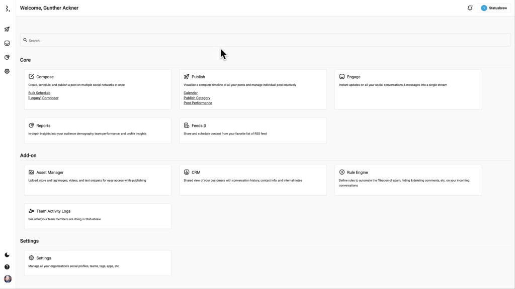Statusbrew Pinterest Integration