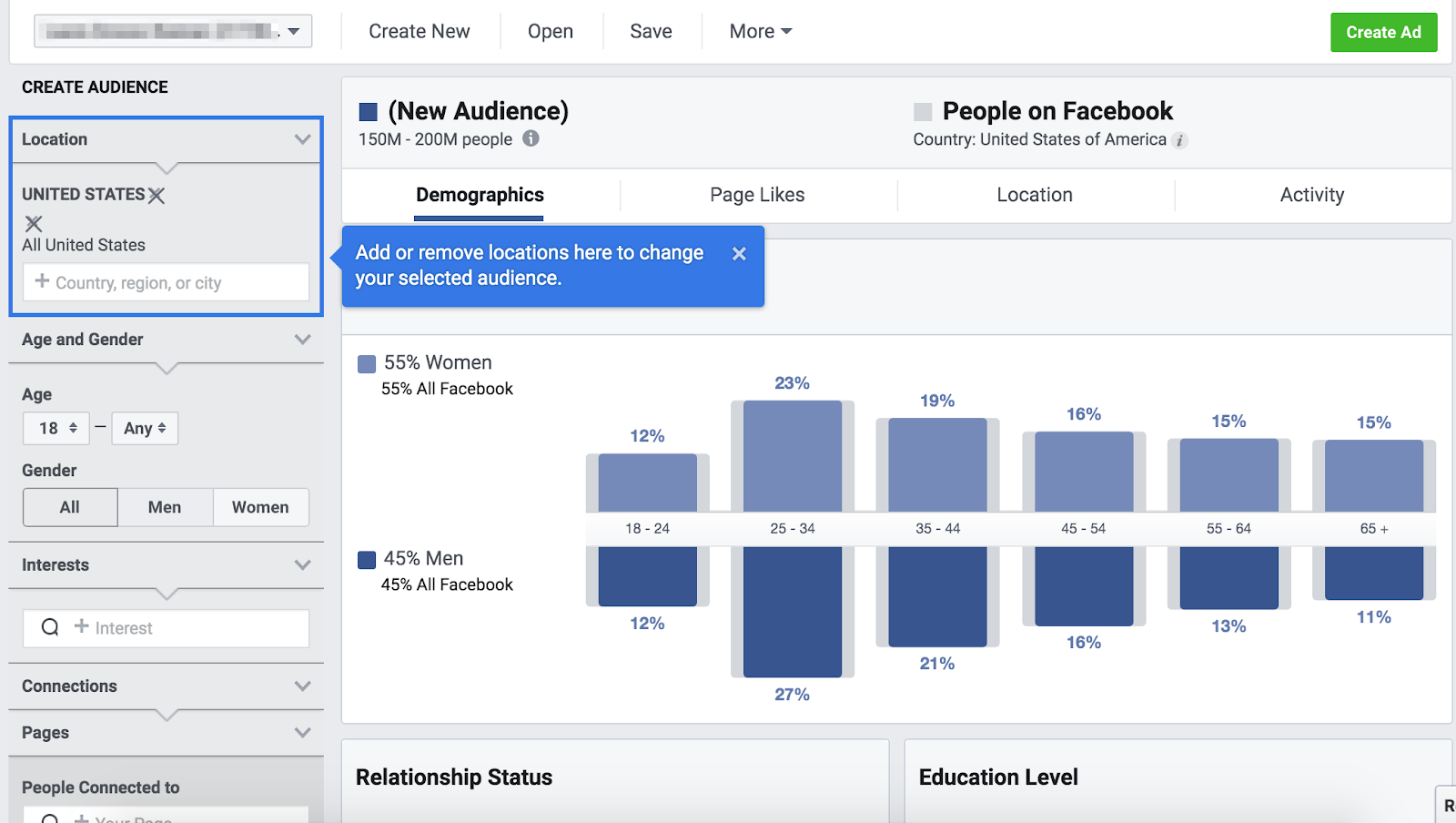 Drawbacks Of The “New” Facebook Audience Insights