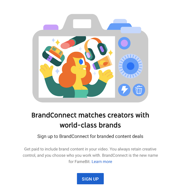 YouTube Monetization Methods: BrandConnect