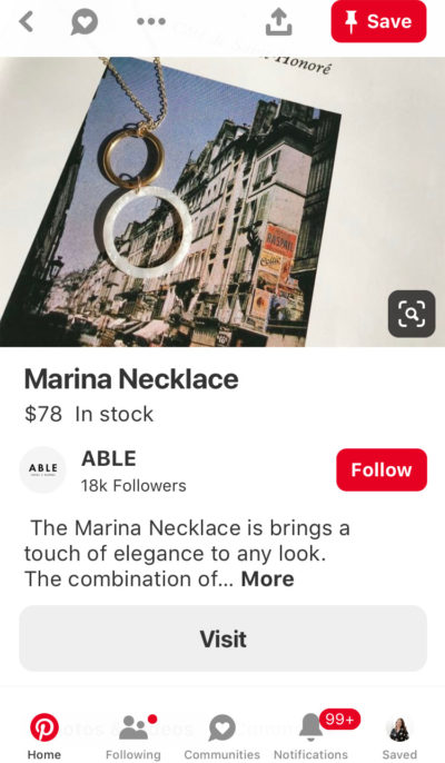 Include Rich Pins