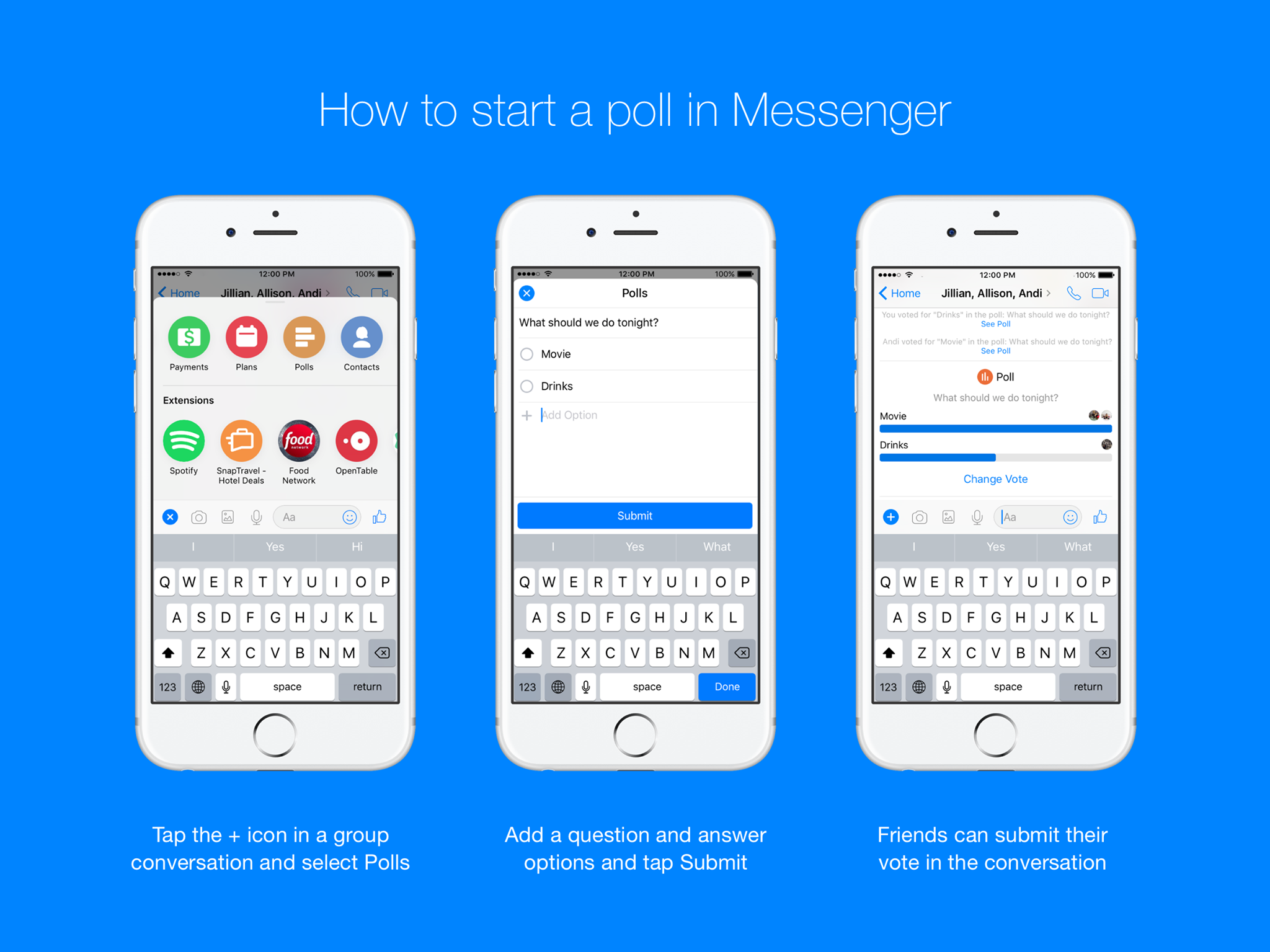 How To Create A Poll On Facebook Messenger