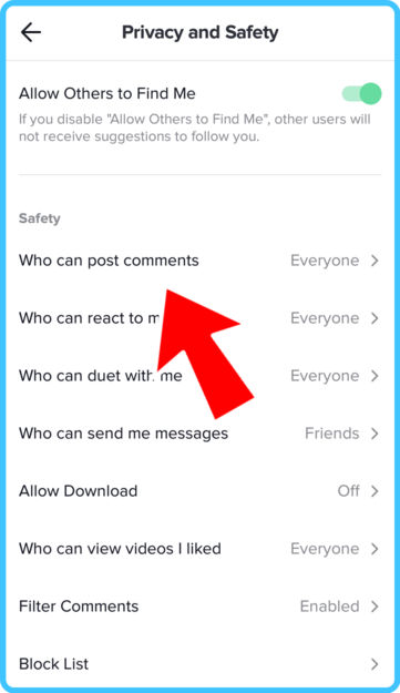 How To Turn On Comments On TikTok