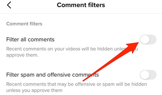 How To Limit Comments On TikTok
