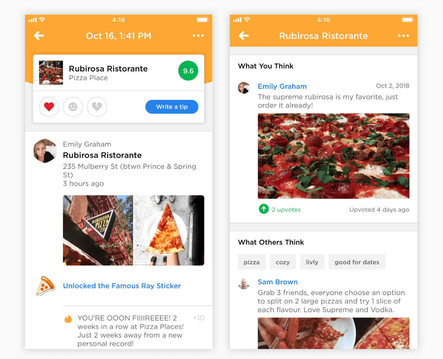 Foursquare Swarm