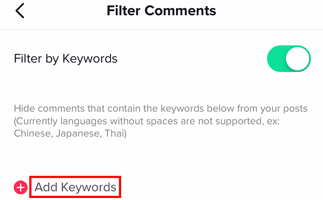 How To Filter Comments On TikTok