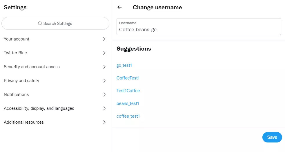 How To Change Twitter Handle