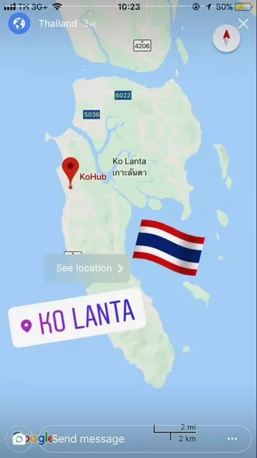 Instagram Story Location Stickers