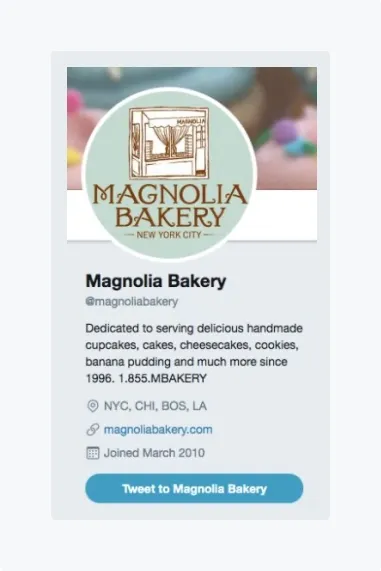 magnolia-bakery-instagram-bio