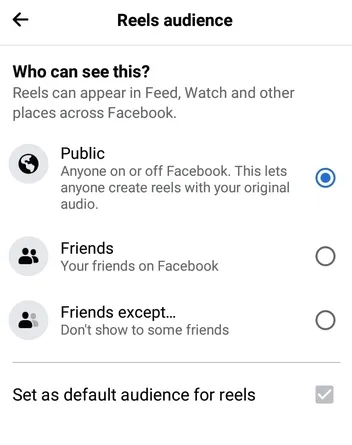 Difference Between Instagram Reels & Facebook Reels