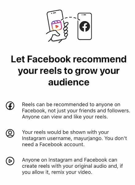 Can You Share Reels From Instagram To Facebook & Facebook To Instagram
