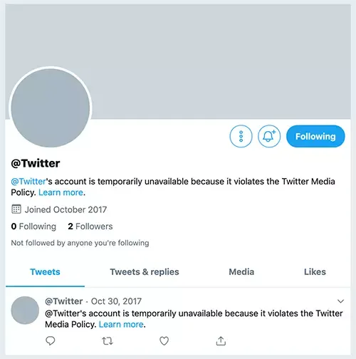 Twitter Handle Requirements