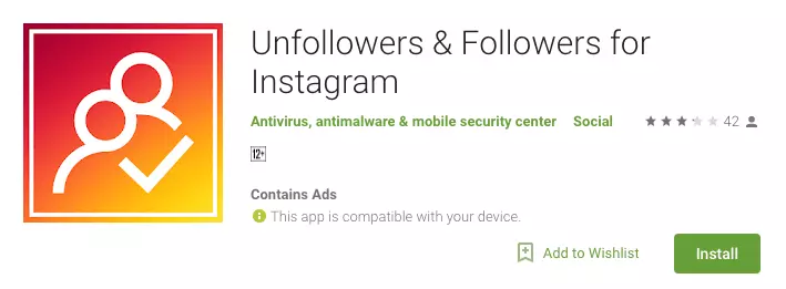 Unfollowers & Followers for Instagram