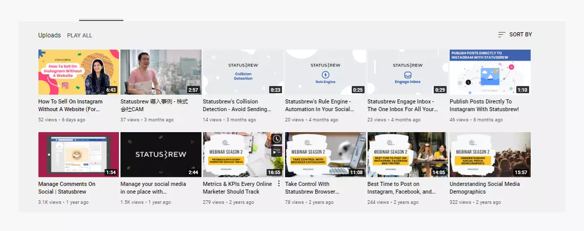 YouTube Thumbnails