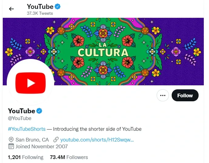 Youtube Twitter Handle
