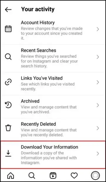 How To Find Your Comment On Instagram Step 3