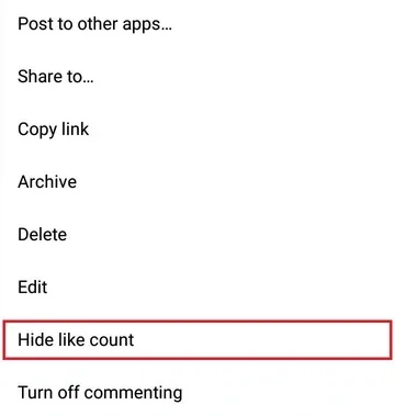 How To Hide Likes On Instagram On A Post You Already Published
