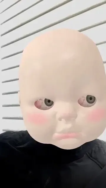 Haunted Doll Head
