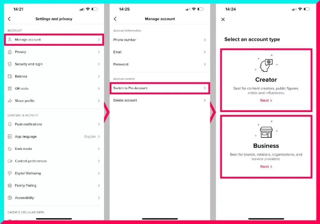 Switch To A Pro Account To Track Your Success