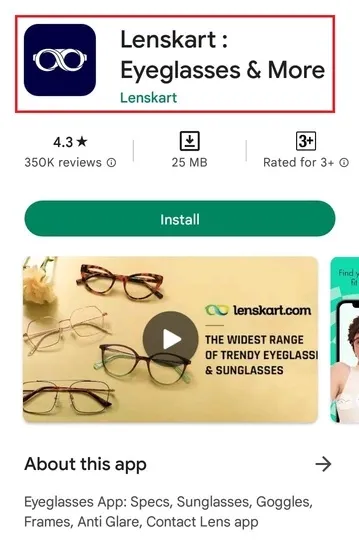 Example of keyword in app title in Play Store
