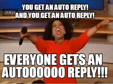 auto-reply