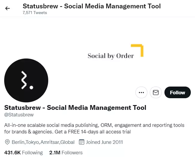 Statusbrew-twitter