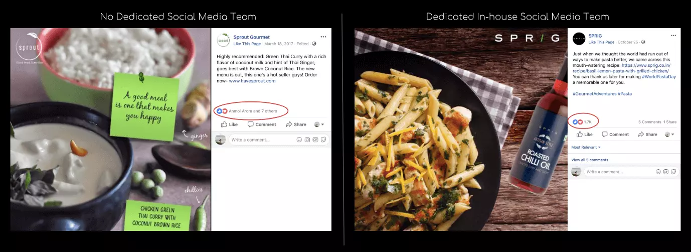 Dedicated Social Media Marketing Team