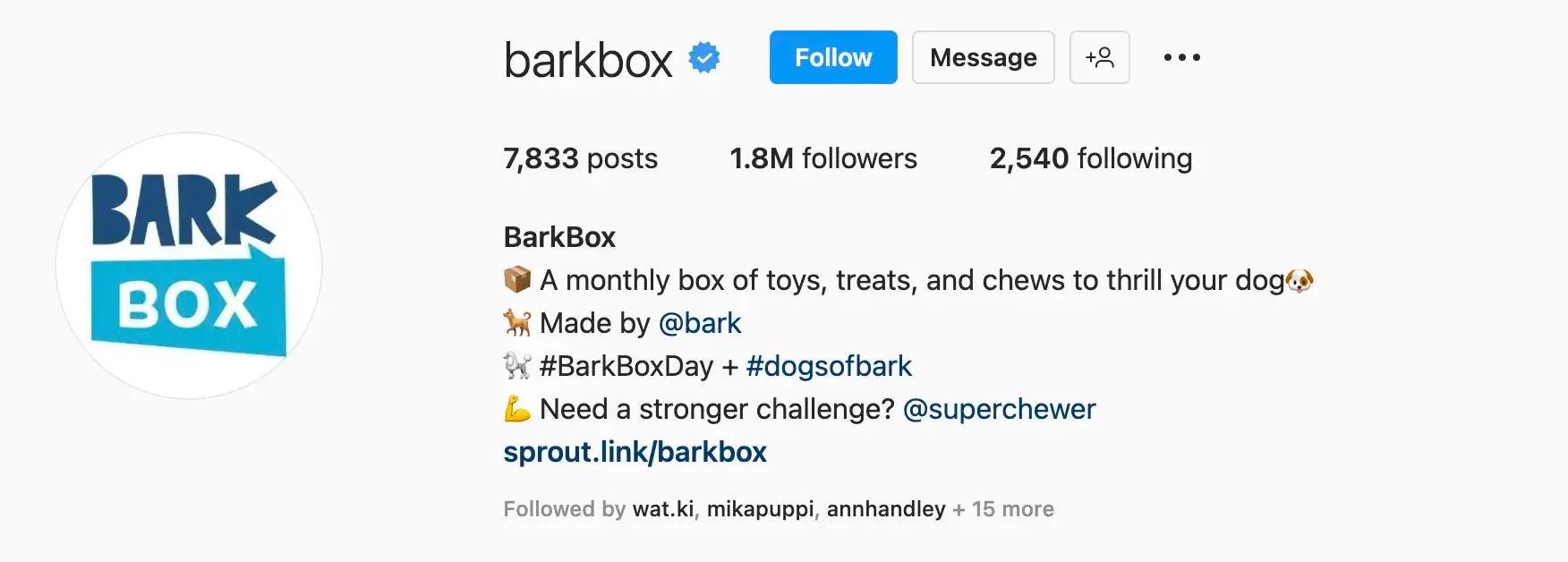Killer Instagram Bio