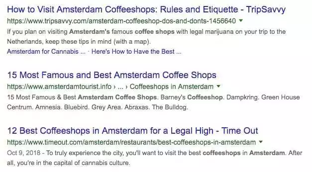 google-organic-listings