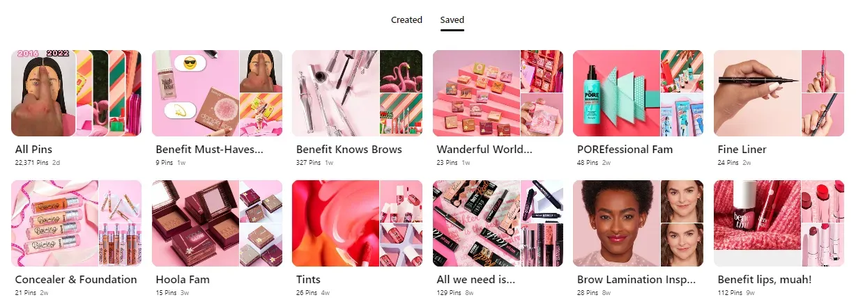 Pinterest Board
