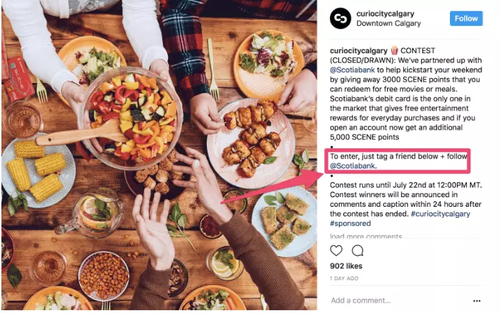 Organize Social Media Contests