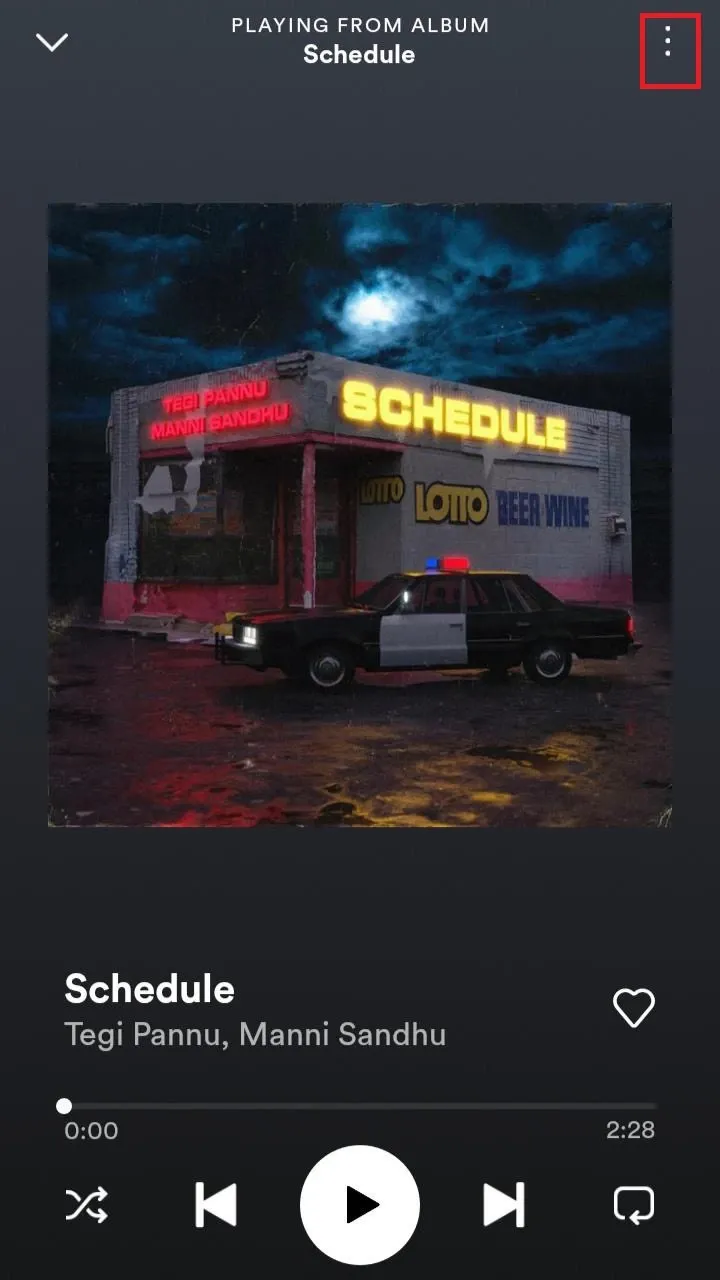 Instagram music from spotify