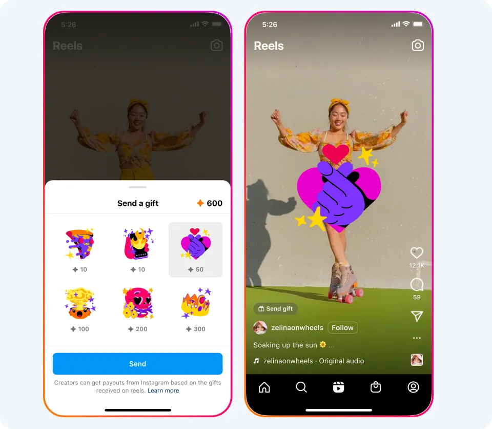 New Monetization Feature Gifts