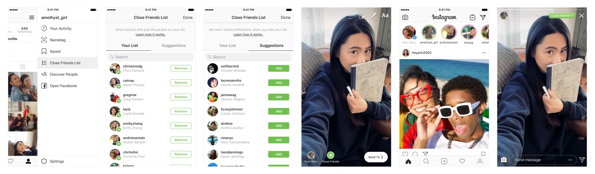 Create A Close Friends List
