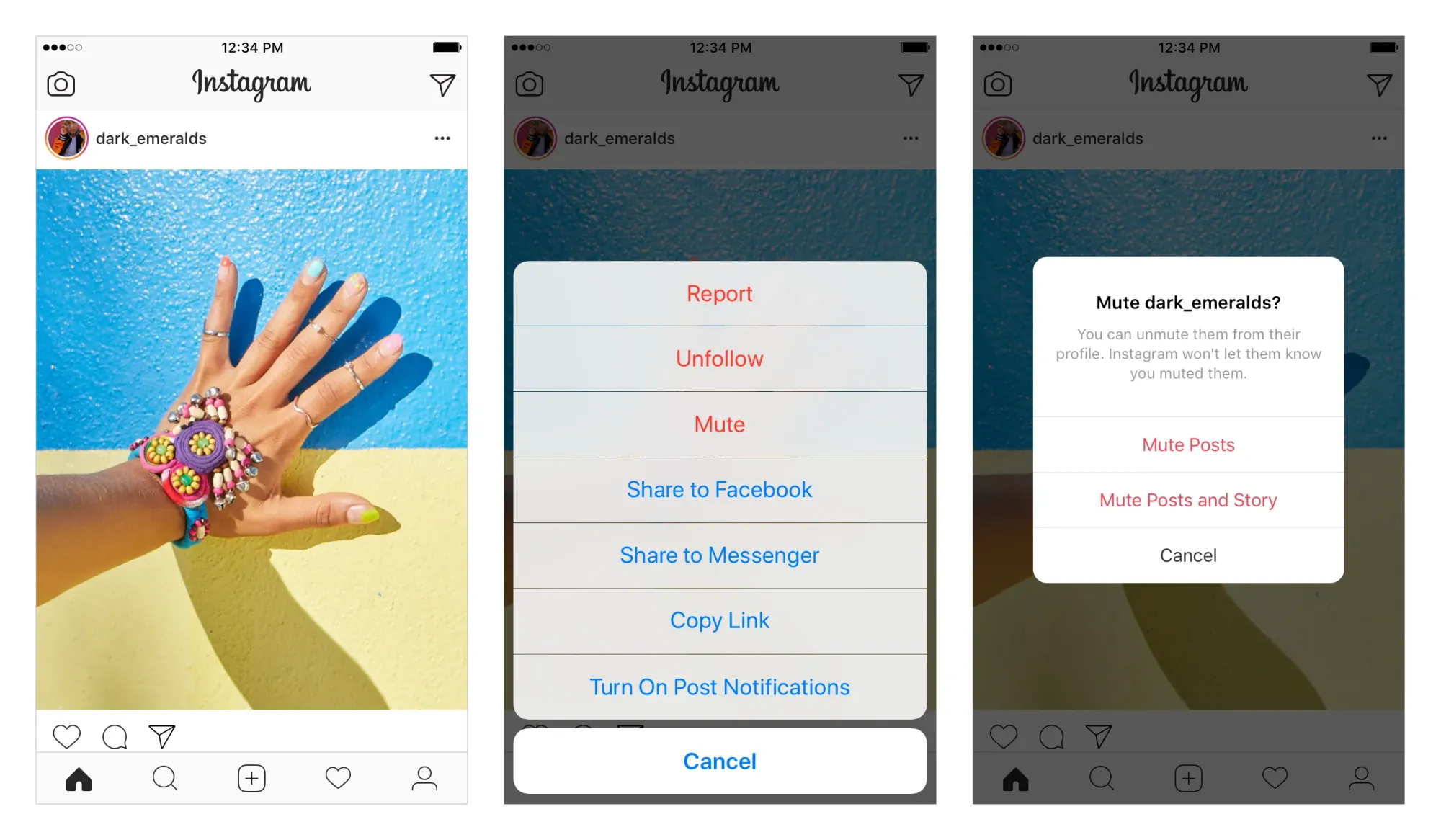 Mute & Unmute Accounts On Instagram