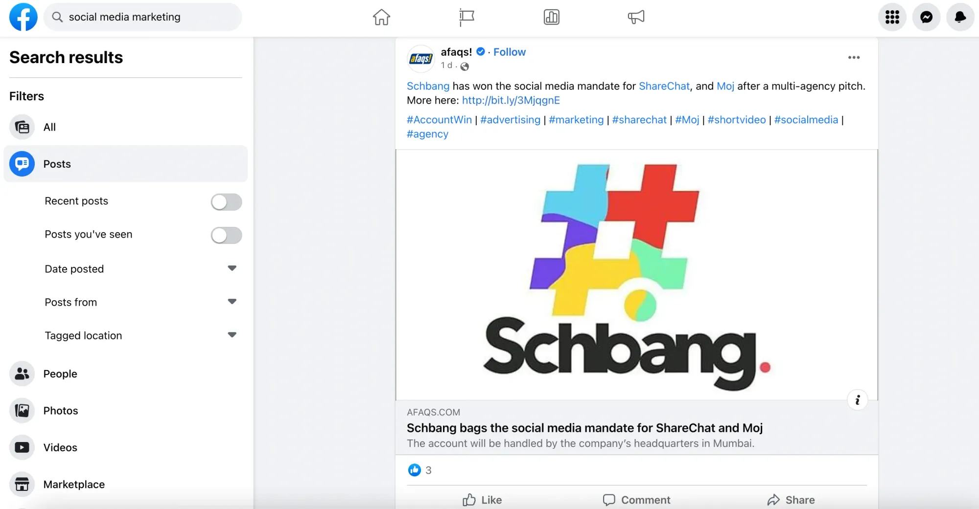 Facebook-Search